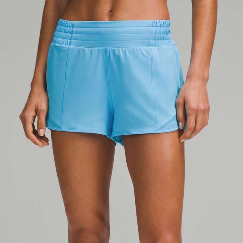 Lululemon Athletica Blue Athletic Shorts Lightweight HOTTY HOT